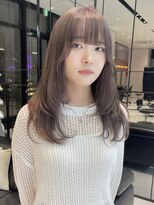 キーン 吉祥寺店(keen)&nbsp;《keen×カネコ》まろやかラベンダーグレージュ×レイヤーカット