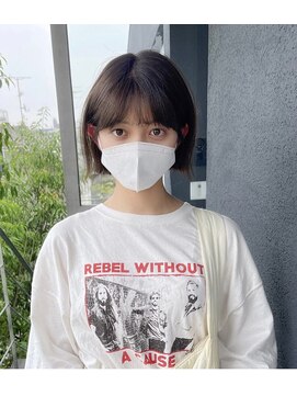 ナループロア ルームー(Nalu pu loa ROOMOO) ゆるまきタッセルカット/タッセルカット/タンバルモリ/韓国ボブ