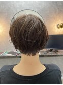 くせ毛を活かしてパーマ風カット♪