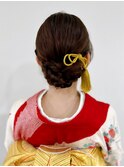 振袖着付けヘアセット