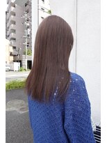 シェミール(CHEMIR)&nbsp;パープルグレージュ×ケアブリーチカラー【四日市】