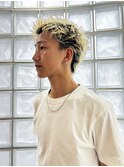 メンズショートバング 【 立体感抜群！スパイキーショート】松村