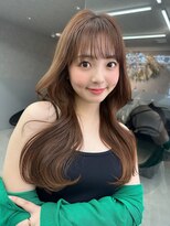 ロンド マーレ 天神大名店(Lond mare) 韓国くびれヘア/ふんわりカール/韓国ヘア/ショコラアッシュ