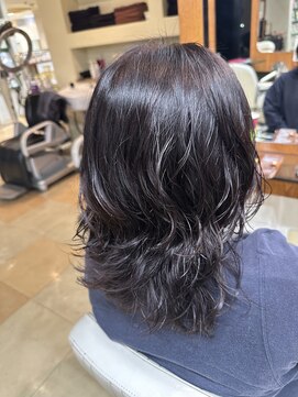 牛若丸ジャパン(Japan) コテ巻き風デジタルパーマ