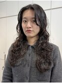 デザインパーマ◎ロング/顔まわりレイヤー[原宿]