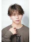 シースルーフェザーショート