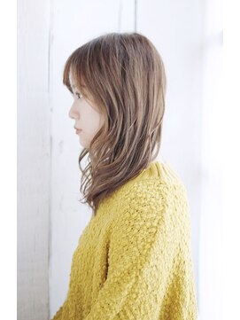 シュシュット(chouchoute) ミニウルフホワイトグレージュデジタルパーマチェリーブラウン49