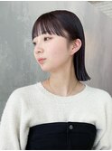 美髪ミディアムくびれミディくびれヘア_F20024