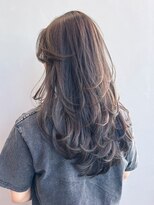 アイティー バイ アルバム 中野店(IT by ALBUM)&nbsp;ロングおくれ毛美髪顔周りレイヤー韓国ヘア_ba549021