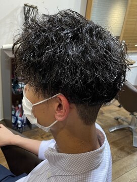 ブリング バイ スノードロップ 吉祥寺(BRING by Snowdrop) スペインカール/スパイキーショート/ブルーブラック/吉祥寺