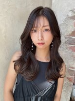 アフロート ルヴア(AFLOAT RUVUA)&nbsp;20代30代大人かわいいセミロングヘア★レイヤーカット