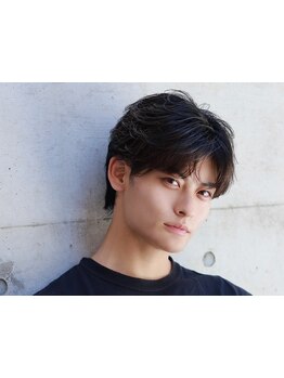 トレンド×似合わせで差をつける!フェザーパーマも好評[心斎橋/フェードカット/メンズカット/MENS/学割U24]