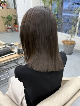エルヘアメゾン(el. hair maison) ダークオリーブ☆髪質改善ケア