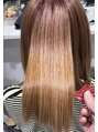 ヘアールーム アート(hair room a to by NYNY)&nbsp;脱白髪染め後の髪質改善やストレートはお任せください