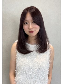 クレム 博多駅店(ChLem) レイヤー　顔まわり　透明感カラー　髪質改善　福岡美容室