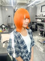 ジオラマ(DIORAMA)&nbsp;ペールカラー/オレンジ/ボブ