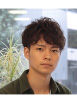 ヘアメイクサロンシマダ (hair make salon SHIMADA)&nbsp;ナチュラルパーマスタイル + ツーブロック