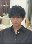 マッシュ/メンズカット/ツイスト/束感