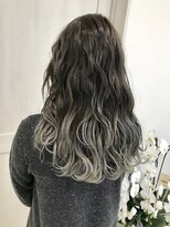 ルシード スタイル リコット(Lucido Style Ricotto) シルバーホワイトグラデーション/ダブルカラー/ケアブリーチ