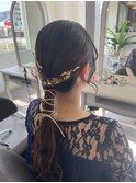 お呼ばれヘアアレンジ