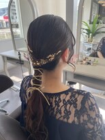 アミュー(Amyu)&nbsp;お呼ばれヘアアレンジ