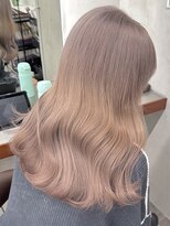 ニコ トウキョウ 渋谷(nico TOKYO)&nbsp;ミルクティーベージュダブルカラーハイトーン韓国レイヤー