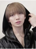 韓国風ミルクティーラウンドマッシュ