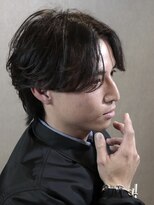 ノア(NOA)&nbsp;ニュアンスパーマ×センターパートウルフ