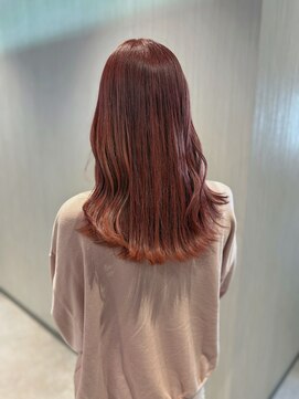 ラディクス(Radix) 【下田】ゆる巻きダブルカラーピンクベージュ