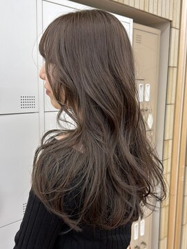パークレーン アイス イヴェン(park lane ICI yeven) ブリーチなしグレージュブラウンヘーゼルベージュレイヤー春夏