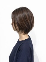 ウォーターリリー 川西店(Water Lily) 大人ボブ大人ショートボブ切りっぱなしボブ前髪あり似合わせ