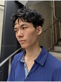 レイヤーマッシュパーマ/MEN’S/ニュアンスパーマ/