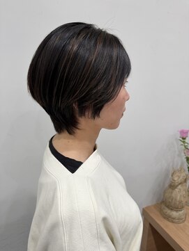 サラ 山口店(SARA) 大人美人ショート×ハイライト