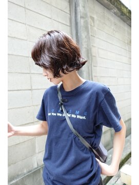 ユルクメゾンシティ 名古屋(JURK MAISON CITY) 名古屋/ミルクティーブロンド/ダークブルー/デジタルパーマ