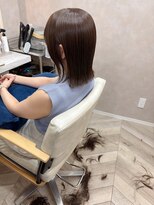 キラーナセンダイ(KiRANA SENDAI)&nbsp;[切りっぱなしミディアム/オリーブグレージュ]30代/40代/50代