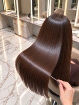 アース 渋谷店(HAIR&MAKE EARTH)&nbsp;髪質改善×縮毛矯正｜自然な艶髪ストレート