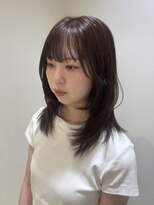 アッシュ 戸塚店(Ash)&nbsp;韓国風レイヤーカット顔まわりレイヤー顔周りカット