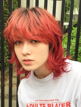 ノラ ヘアーサロン(NORA HAIR SALON) 【小杉拓馬】ウルフカット