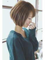 カライングドゥ(ing deux)&nbsp;ショートカット×ひし形ショートボブ×前髪あり20代30代40代 s03