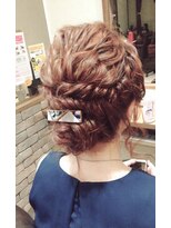 ヘアメイク シュシュ(Hair make chou chou) 【林 有里子】着物ヘア×二次会 パーティアレンジ