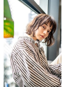 ハバナ 天神(HAVANA) 【HAVANA天神】大人かわいい☆小顔ひし形ボブ×イルミナカラー