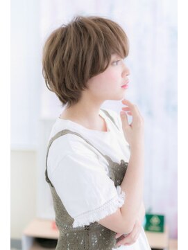 ミック ヘアアンドビューティー 大山店(miq Hair&Beauty) 弾む束感♪大人ガーリー♪エアリーショートb