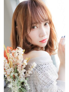 ビューティシモ 川越(Beautissimo) オレンジカラー×ミディアム