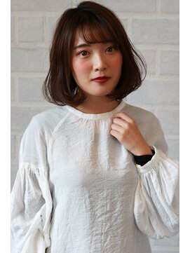 ヘアリゾートエーアイ 北千住店(hair resort Ai) 20代30代40代50代 色っぽふんわりショートの重軽ウェーブヘア♪