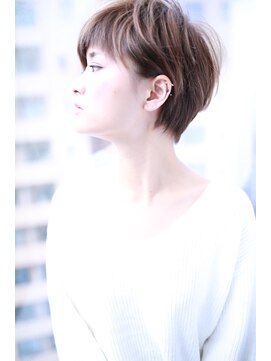 シーラス バイクラウドゼロ(Cirrus by Cloud zero) 小顔ショートバングアシンメトリー【Cirrus by Cloud zero】