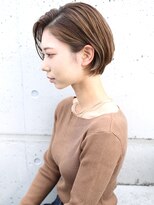 バース(BIRTH)&nbsp;大人かわいいマロンベージュショートボブ