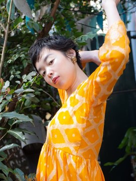 リブロ 三軒茶屋(LIBRO) レトロ×ベリーショートヘア