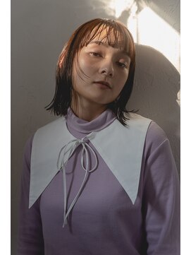 マルコ(marc..) フェイスレイヤー×ぱつっとボブ