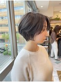 シルキーアッシュ　くびれショート