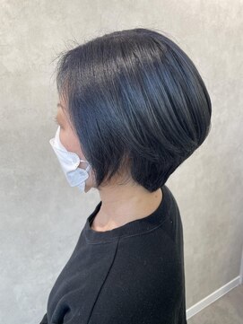 ミューバイケンジ(miu by KENJE) miu&伊藤夏海 白髪ぼかしハイライト◎